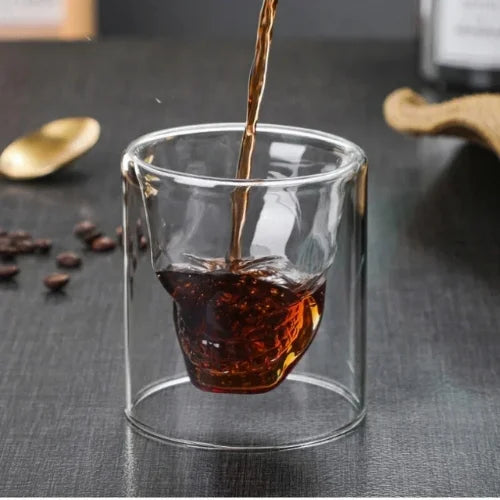 Verre à Whisky tête de mort